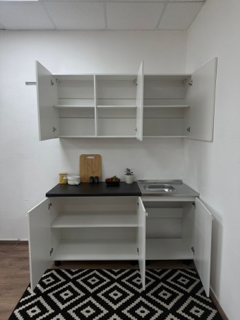 Кухонный гарнитур Куба 1600 мм (БТС) в Алапаевске - alapaevsk.mebel-e96.ru