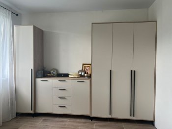 Спальный гарнитур Ева сатин, модульный (Памир) в Алапаевске - alapaevsk.mebel-e96.ru